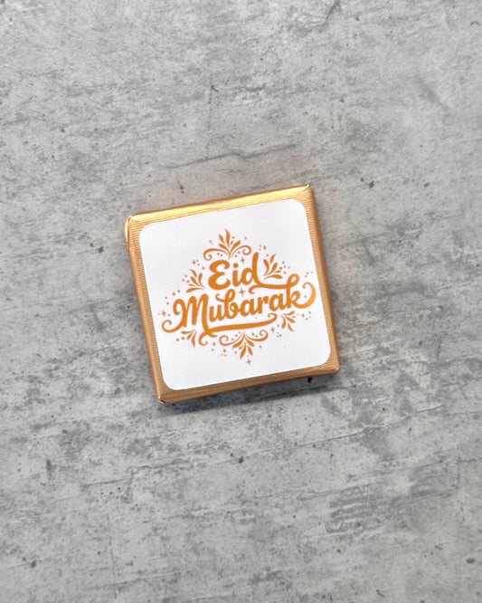 Eid Mubarak Chocolate Neapolitan Gold Favours