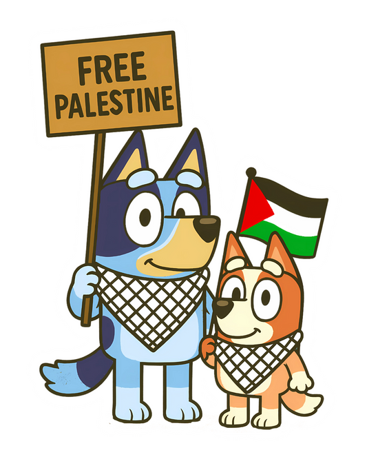 3 x Free Palestine Stickers
